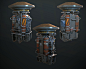 Hard Surface Machine Study 01, Tyler Smith : Hard Surface Machine Study 01 by Tyler Smith on ArtStation.