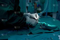 兽医或医生的手都要在动物医院的手术室里对宠物进行手术消毒，对狗进行兽医手术