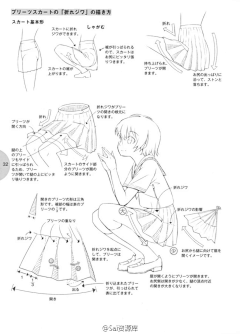 恐龙鱼子采集到E画衣服-【褶皱教程】