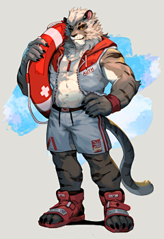 阿猫阿猫阿采集到兽人原画