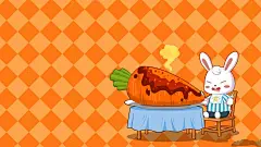 兔小贝卡通电脑桌面壁纸