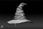 The Sorting Hat, Ognyan Zahariev : A couple of small props I made for my Dumbledore's office UE4 project - the sorting hat and a couple of books.