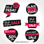第二弹：30+黑色星期五促销广告物料素材 Black Friday Sales Graphics