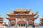 寺庙,妈祖,马祖岛,水平画幅,建筑,无人,传统,大门,建筑结构,佛教