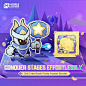 Photo by Mobile Legends: Bang Bang on May 04, 2024. May be a video game screenshot of poster and text that says 'M RANG MOBILE LEGENDS BANGRANG RANGRANG BANG CONQUER STAGES EFFORTLESSLY Get Free Rank Party Avatar Border'.