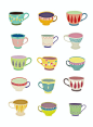Teacups by Laura Amiss