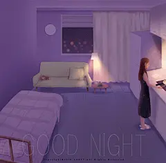 孤单星球lost7 #背景图# #治愈系# #壁纸#晚安 温馨 插画 绘本 有爱 月亮 壁纸 守梦人