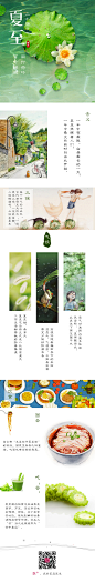 微信长图—夏至H5