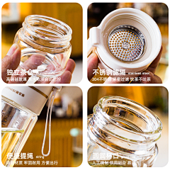螃蟹和鱼采集到玻璃杯