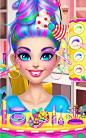  Candy Girl: Sweet Makeover Spa - 屏幕截图 