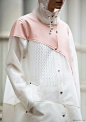 stutterheim x garance doré multi  #stutterheim #garancedore #coat #white #Pastel #Pink