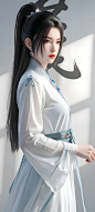 动漫先疯：剑来•宁姚 白衣剑仙#剑来细究# #；剑来# #剑来，遇事不决#