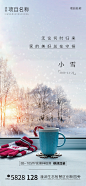 小雪节气海报