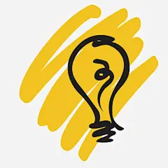 可爱黄色创意led灯简笔画png免抠素材_新图网 https://ixintu.com 水彩简笔画 可爱 黄色 创意设计 led灯 照明 LED小灯泡