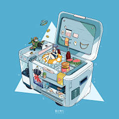 lin421采集到插画素材