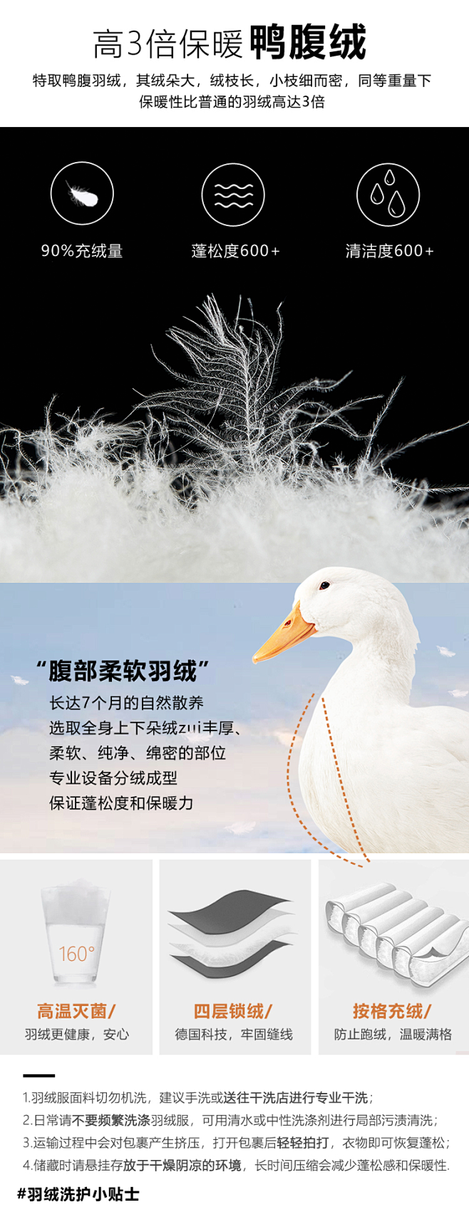 工装羽绒服女中长款可拆卸时尚派克外套韩版...