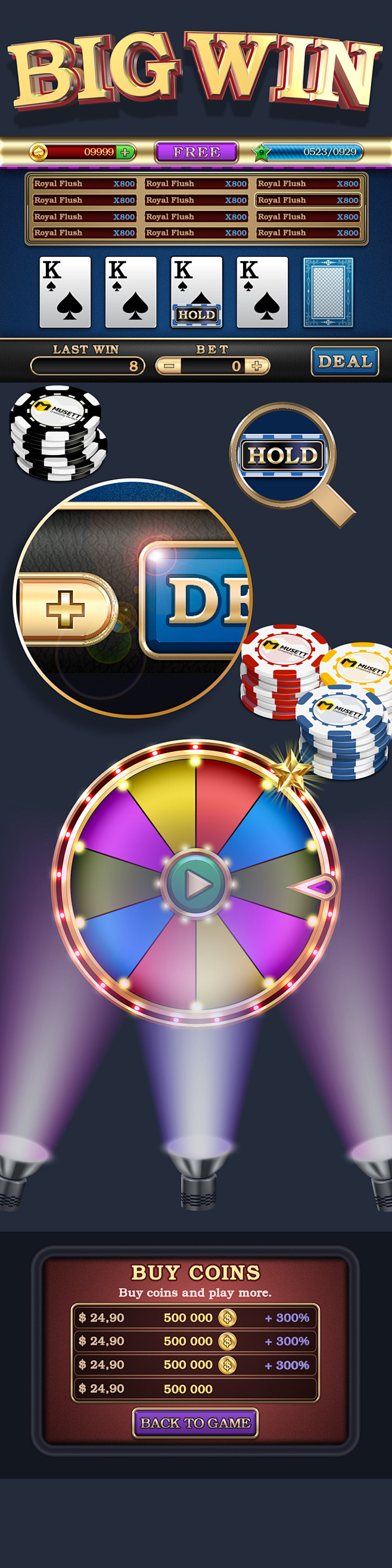 Video Poker game : V...