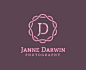 Photography monogram logo - Janne D.