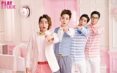 2NE1朴山多拉与SHINee《不要相信那睫毛女孩》(壁纸6)