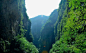 唯美太行山大峡谷风景图 创意素材