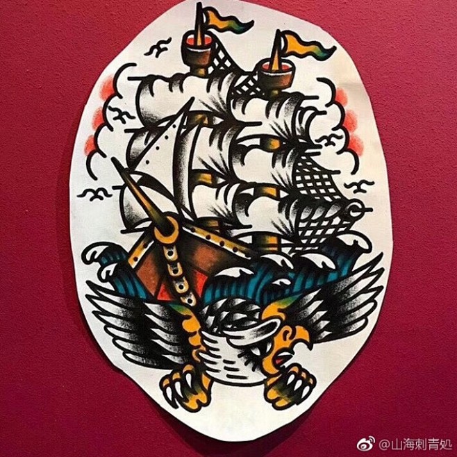 Old School帆船分享
#山海刺青...
