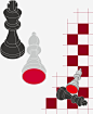 棋子免抠素材_新图网 https://ixintu.com 免费矢量下载 国际象棋 插画 棋子