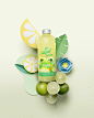 Capel Sour campaign : Capel asked us to create fresh looking images with paper craft technique, to show their new packaging design. We hand crafted all paper pieces and then compose them into this colorful flatlays.Agency: DyU