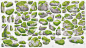 Bare Rocks and Moss Props for PIXELREF