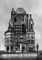 Archisculpture: Surreal Collages of Buildings by Beomsik Won | Yatzer : Attempt to label Korean artist Beomsik Won and you’ll be baffled. He photographs but he’s not a photographer, he designs buildings but he’s not an architect, he constructs three-dimen