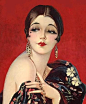 Flapper - "A young woman, especially one in the 1920s, who showed disdain for conventional dress and behavior." That is, conventional in the 1920s.  wikihow.com "flapper lady red".: 