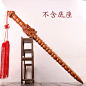 打神鞭九节鞭桃木姜太公法器桃木剑锏木雕降魔刃挂件摆件-tmall.com天猫