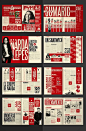 Diseño Editorial - Revista Pymes (re-diseño) by Boris Vargas Vasquez, via Behance #infographics
