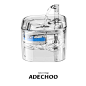 2.2 L Cat Smart Water Dispenser Water Purifier Pet Automatic Circulating Flowing Water Transparent Cat And Dog Feeding Water