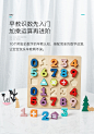 aag婴儿数字母拼图宝宝拼装立体积木木制1-2-3岁儿童早教益智玩具-tmall.com天猫