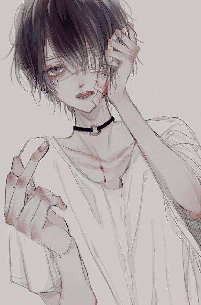 二次元漫画br对这样的病娇男孩子毫无抵抗力brtwiyukitoshii6767