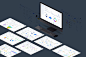 时尚高端专业高品质数据分析统计后台仪表盘设计UI KITS[Sketch] twn-admin-dashboard-ui-kit