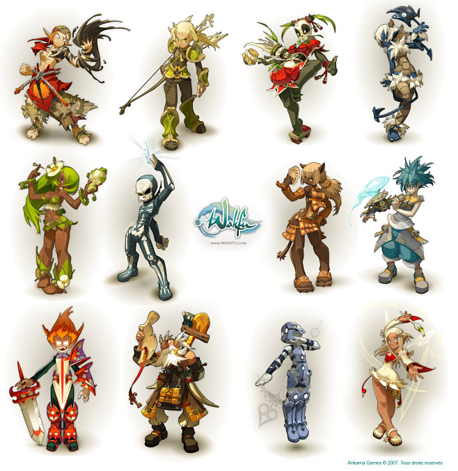 Wakfu Characters by ...