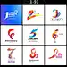 周年庆数字logo，数字logo设计，校运会logo