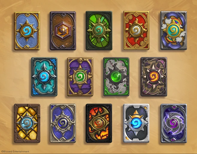 Hearthstone - Cardbacks-花瓣网