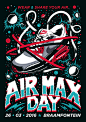 耐克Air Max Day主题海报设计