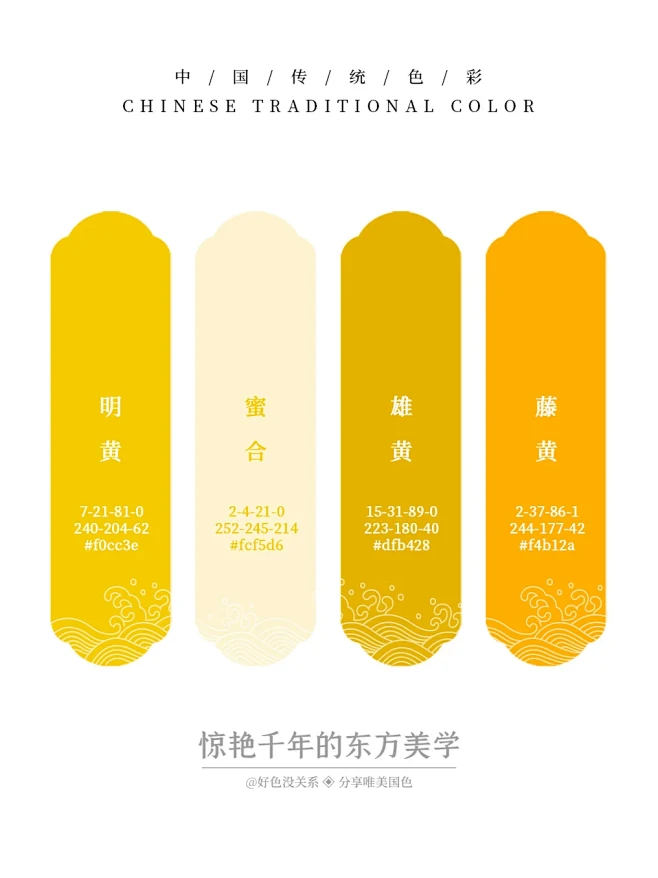 中国传统色彩｜明黄 古代最为尊贵的颜色