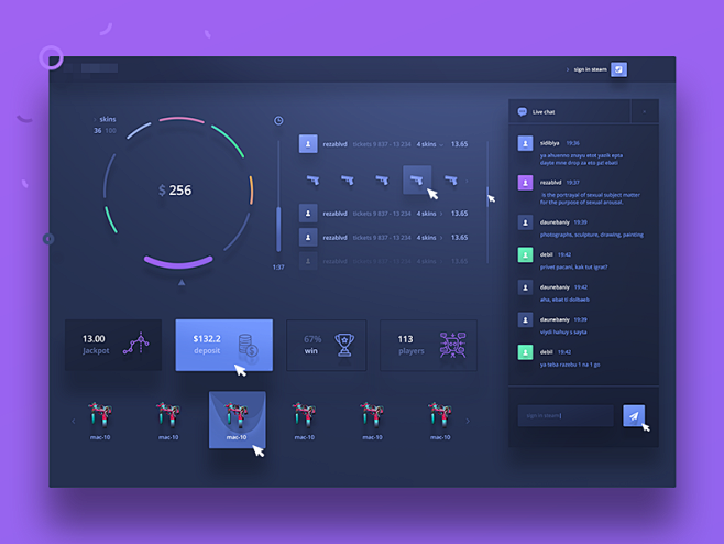 Roulette Dashboard