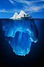 The Iceberg That Sank The Titanic Some quick facts an iceberg: 