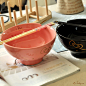 日式陶瓷大泡面碗