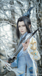 出镜：雪饼是韶颜的老公公公公公: #COS##剑网3# 纯阳道长 儒风套 问道三清 能否灈净尘垢  世外一别  何妨以气温酒 摄影 @高温尼古丁 同行 @尘雪Charlotte 