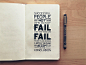 Successful People Are Not Those Who Do Not Fail