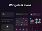 Relix Figma – Music App UI Kit Figma 55屏在线音乐歌曲听歌app用户界面设计ui套件模板_UIGUI