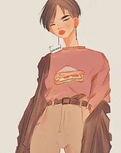 时装画风格探索|有态度有个性的女孩,看Toianmed教你绘制时尚！ : 吉尔吉斯斯坦插画家Toianmed的插画世界简洁而单纯，时尚气息浓厚，笔触简单易学，时尚气质满满溢出屏幕，可以临摹起来啦！