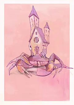 Dreamy Worlds Illustrated by Amandine Bensard | Graphic Art News : Illustration and Art have always been more than a hobby for illustrator Amandine Bensard, but a real personal and professional goal. Amandine grew up in Paris, where she studied Visual Art