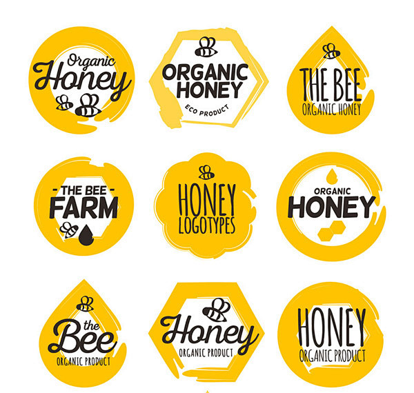 有机蜂蜜标志
